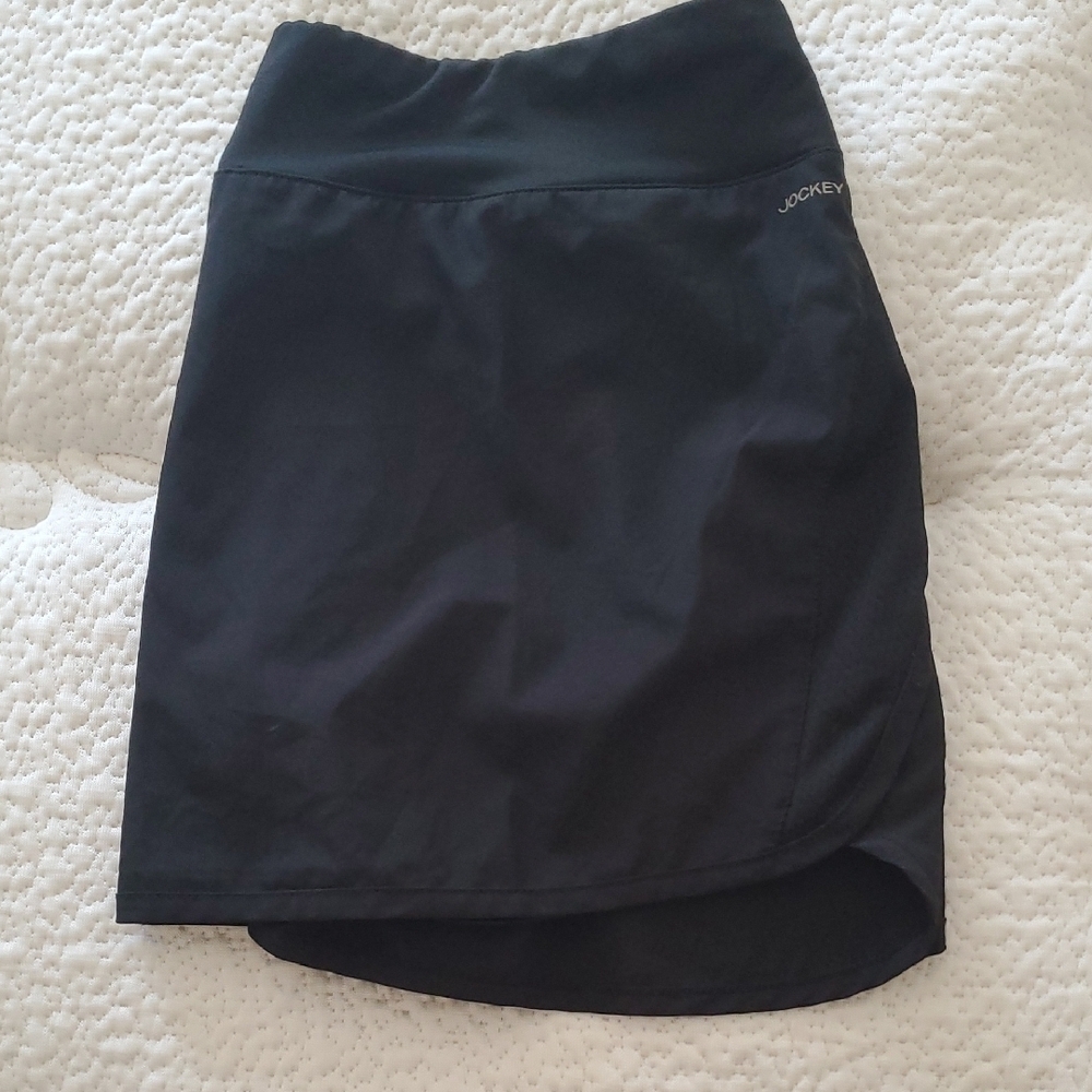 Jockey Black Athletic Skirt womens sz Xl